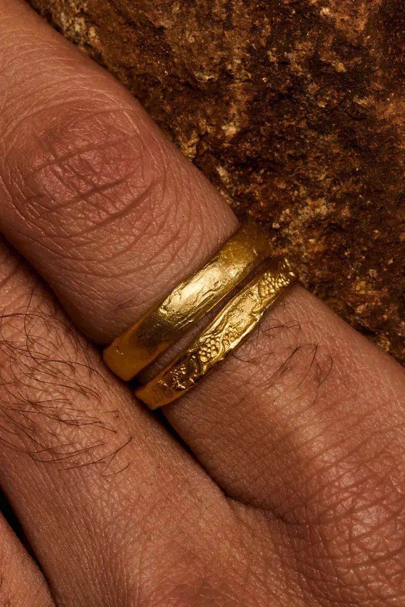 BREEZE RING - 18CT YELLOW GOLD - 4mm Ada Hodgson