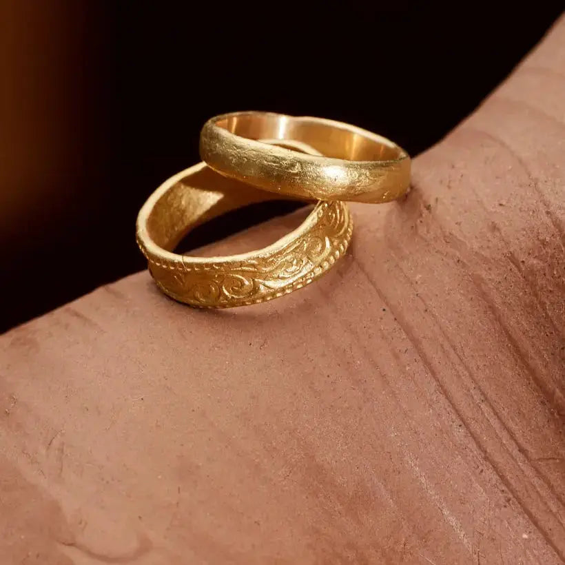 BREEZE RING - 18CT YELLOW GOLD - 4mm Ada Hodgson