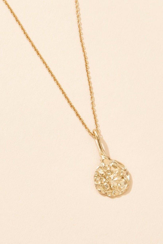 FLORAL RELIC NECKLACE - 9KT YELLOW GOLD Ada Hodgson