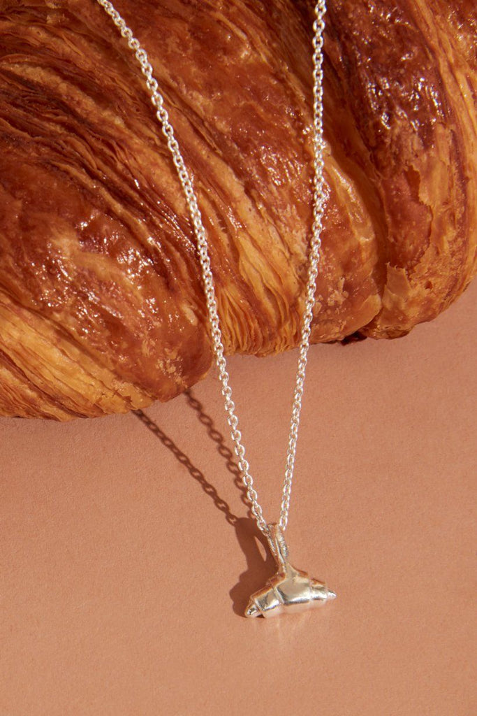 LIMITED EDITION - CROISSANT NECKLACE - STERLING SILVER - ONLINE EXCLUSIVE Ada Hodgson