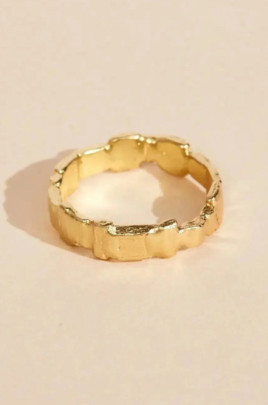 GARDEN PATH RING - 18KT YELLOW GOLD Ada Hodgson