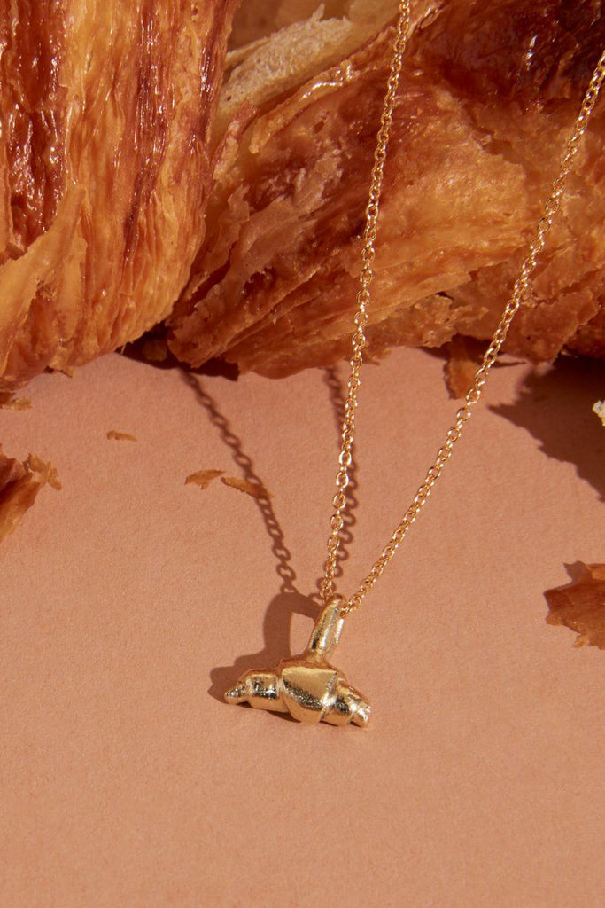 LIMITED EDITION - CROISSANT NECKLACE - 9KT YELLOW GOLD - ONLINE EXCLUSIVE Ada Hodgson